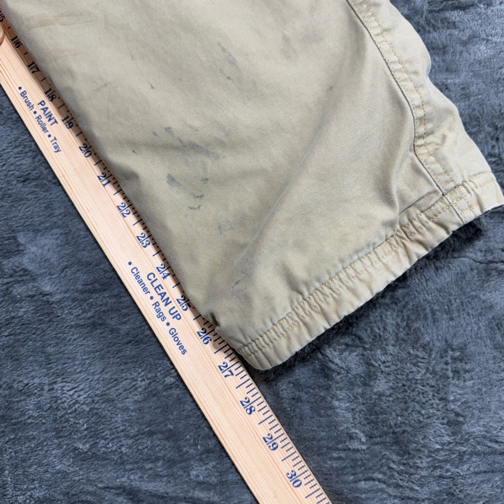 Faded Glory Cargo Pants‎ Boys 14 Barley Tan Fleece Lined - Picture 5 of 12